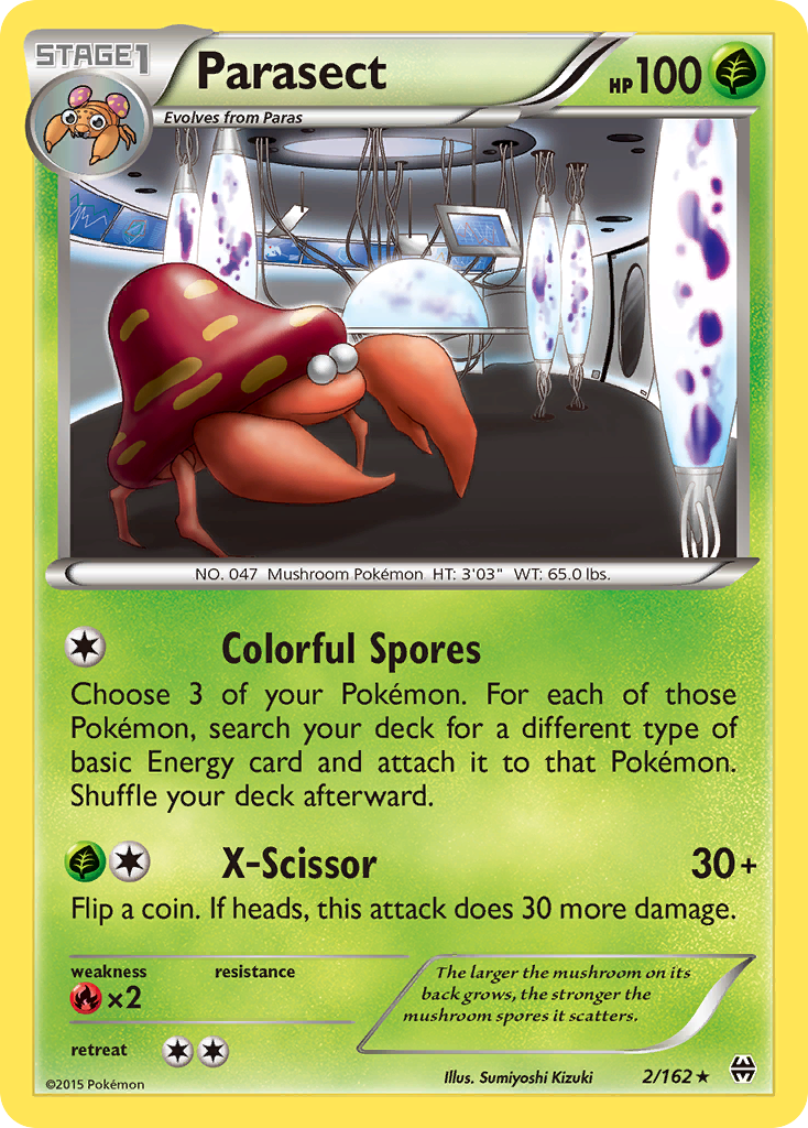 BREAKthrough Parasect #2/162
