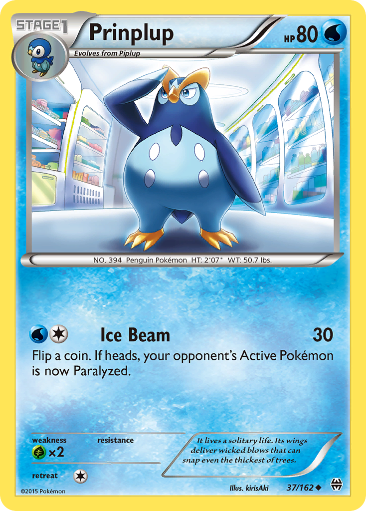 BREAKthrough Prinplup #37/162