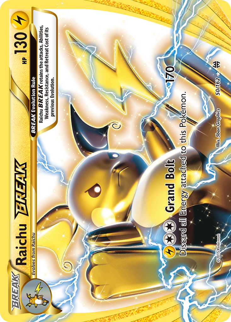 BREAKthrough Raichu BREAK #50/162