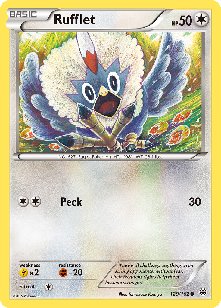 BREAKthrough Rufflet #129/162