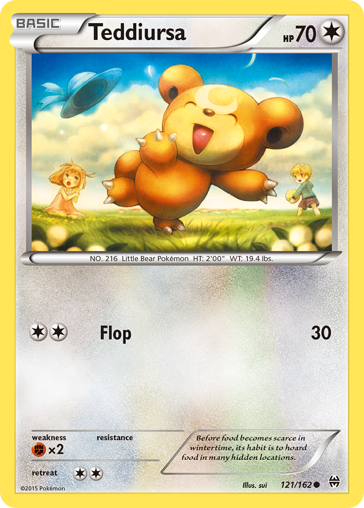 BREAKthrough Teddiursa #121/162
