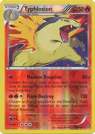 BREAKthrough Typhlosion #20/162 reverse holo