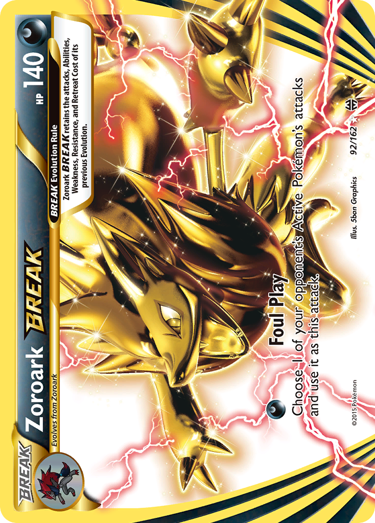 BREAKthrough Zoroark BREAK #92/162