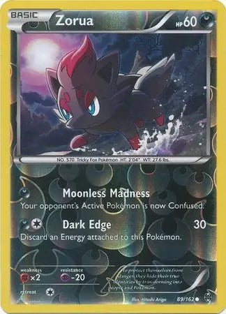 BREAKthrough Zorua #89/162 reverse holo