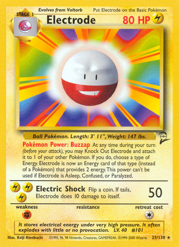 Base Set 2 Electrode #25/130