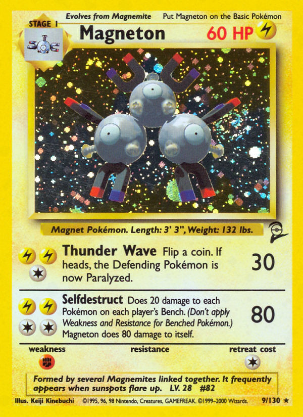 Base Set 2 Holo Magneton #9/130