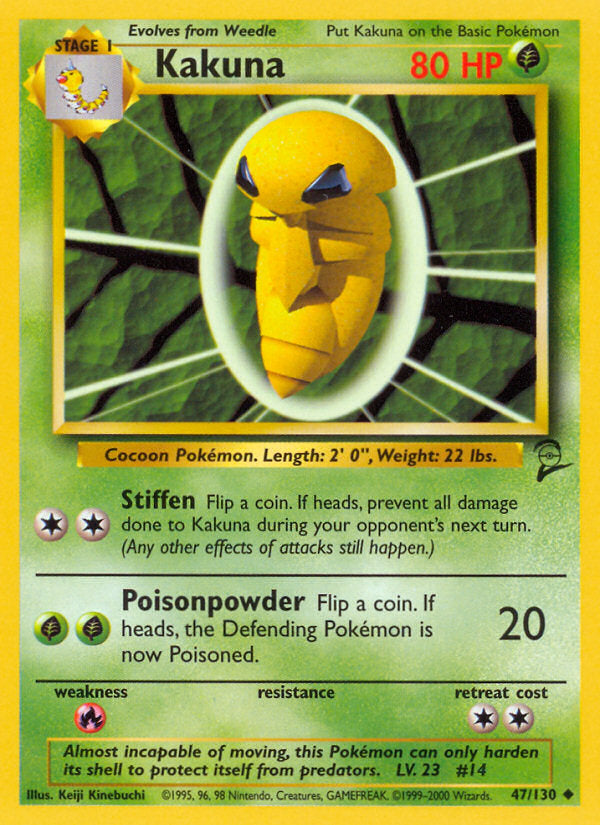 Base Set 2 Kakuna #47/130