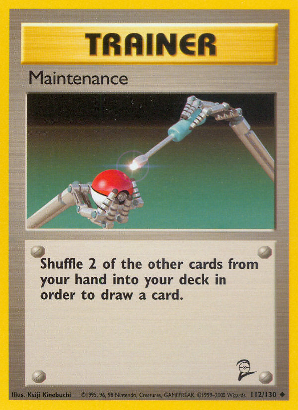 Base Set 2 Maintenance #112/130