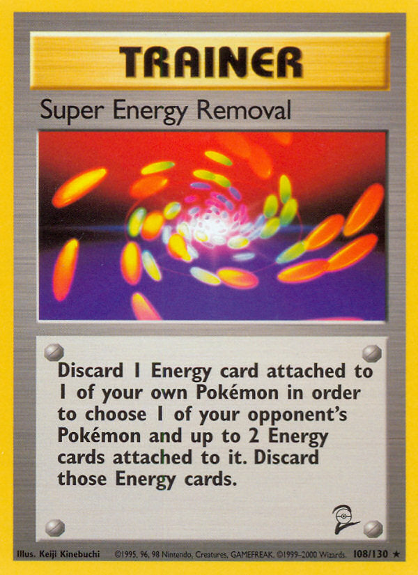 Base Set 2 Super Energy Removal #108/130
