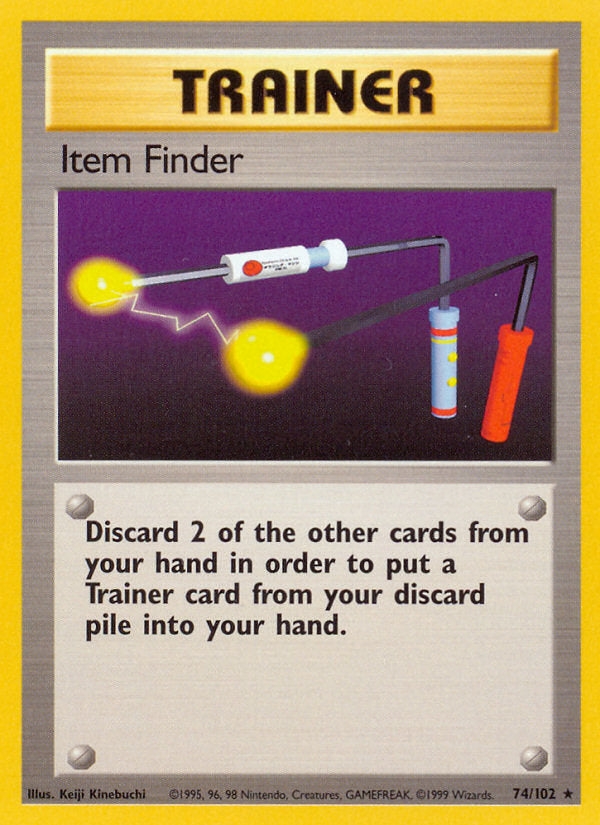 Base set Item Finder #74/102 unlimited