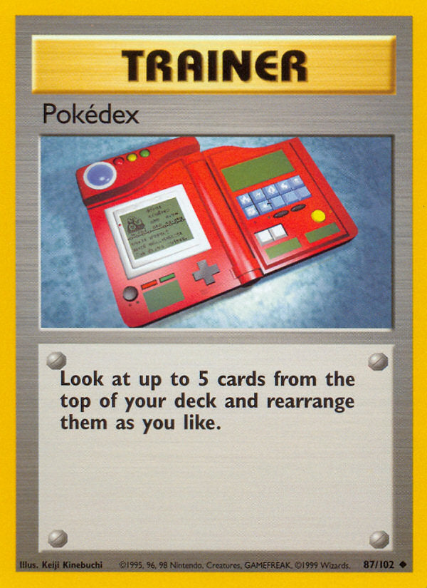 Base set Pokédex #87/102 unlimited