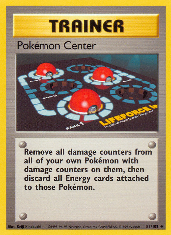 Base set Pokémon Center #85/102 unlimited