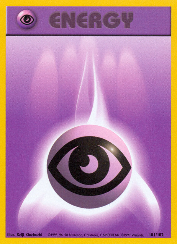 Base set Psychic Energy #101/102 unlimited