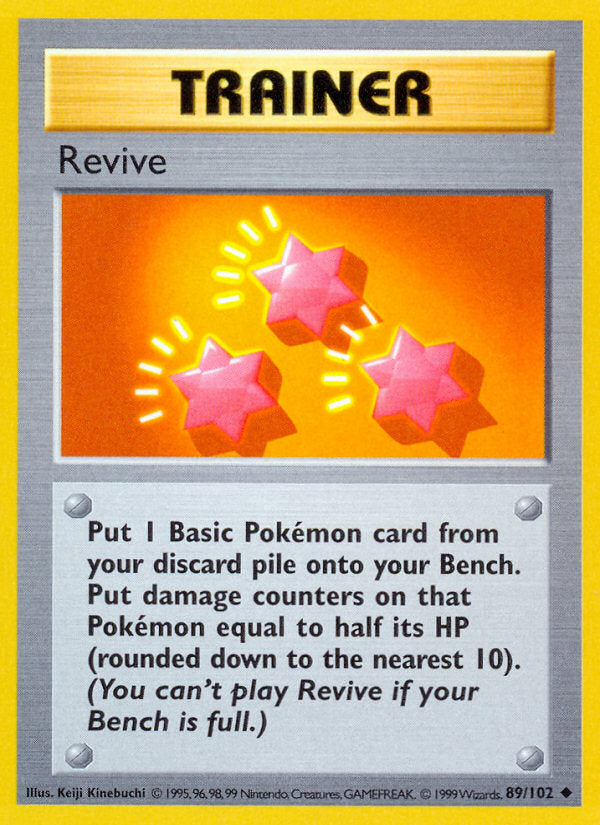 Base set Revive #89/102 shadowless
