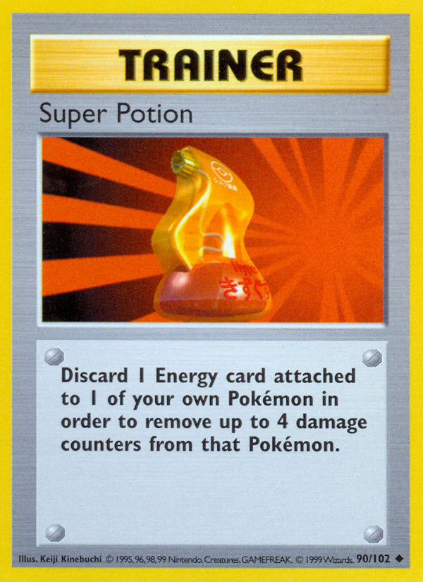 Base set Super Potion #90/102 shadowless