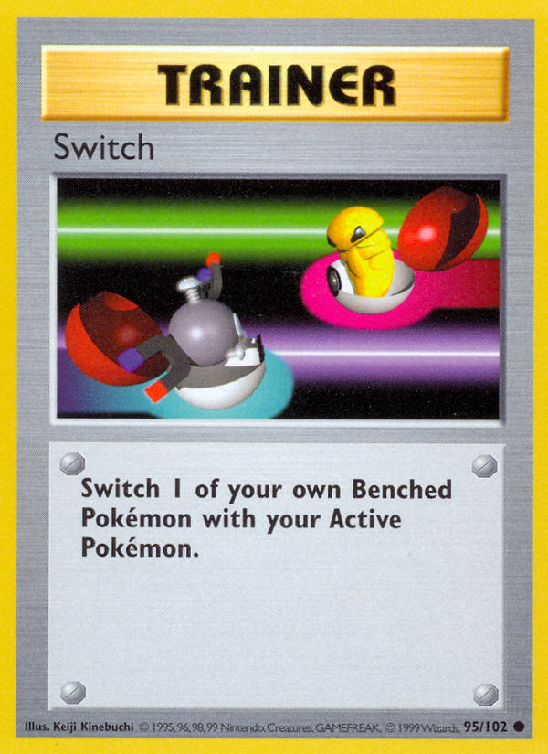 Base set Switch #95/102 shadowless