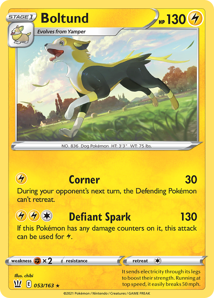 Battle Styles Boltund #53/163