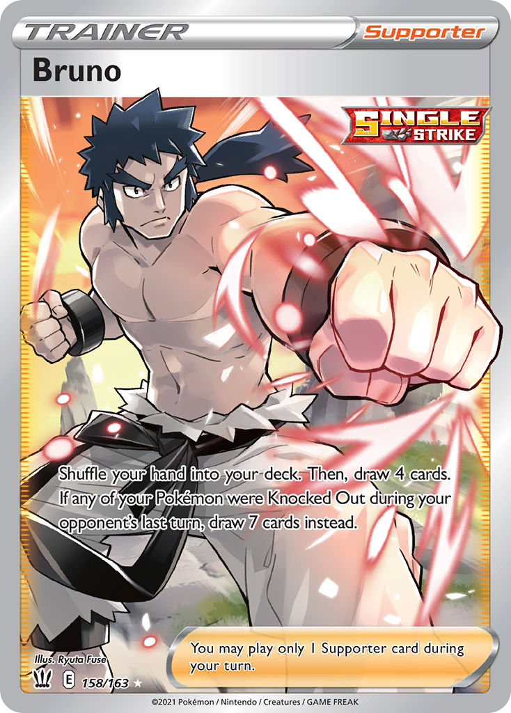 Battle Styles Bruno #158/163