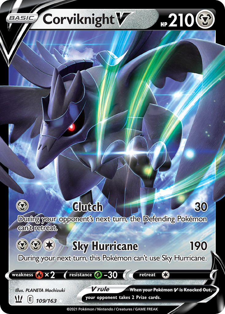 Battle Styles Corviknight V #109/163