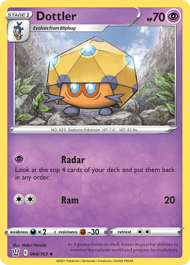 Battle Styles Dottler #64/163