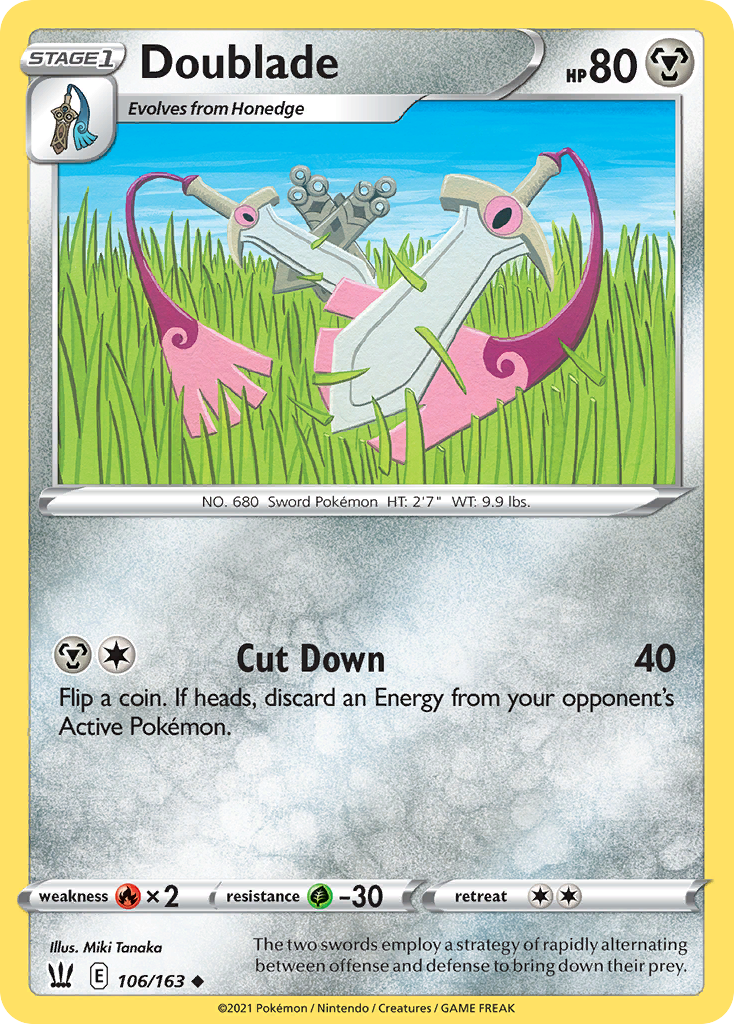 Battle Styles Doublade #106/163