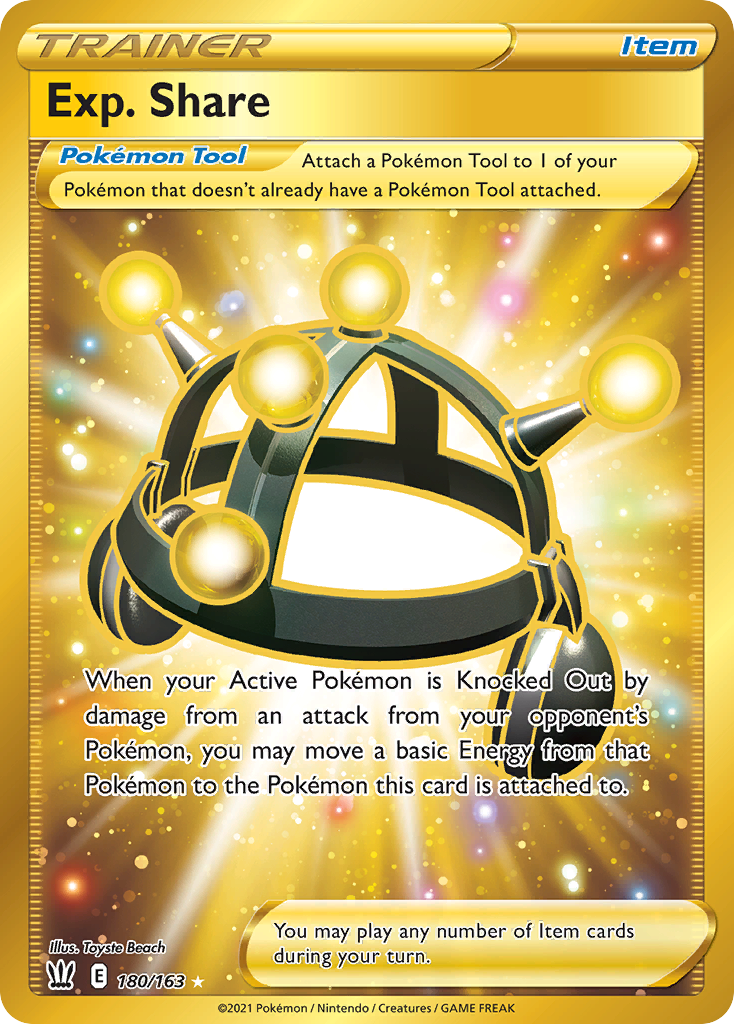 Battle Styles Exp. Share #180/163