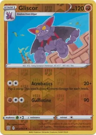 Battle Styles Gliscor #72/163 reverse holo