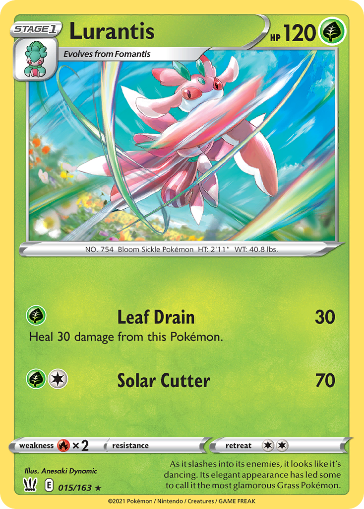 Battle Styles Lurantis #15/163