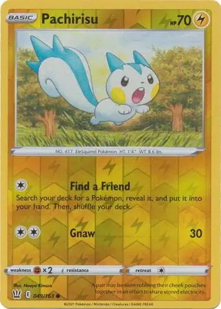 Battle Styles Pachirisu #49/163 reverse holo