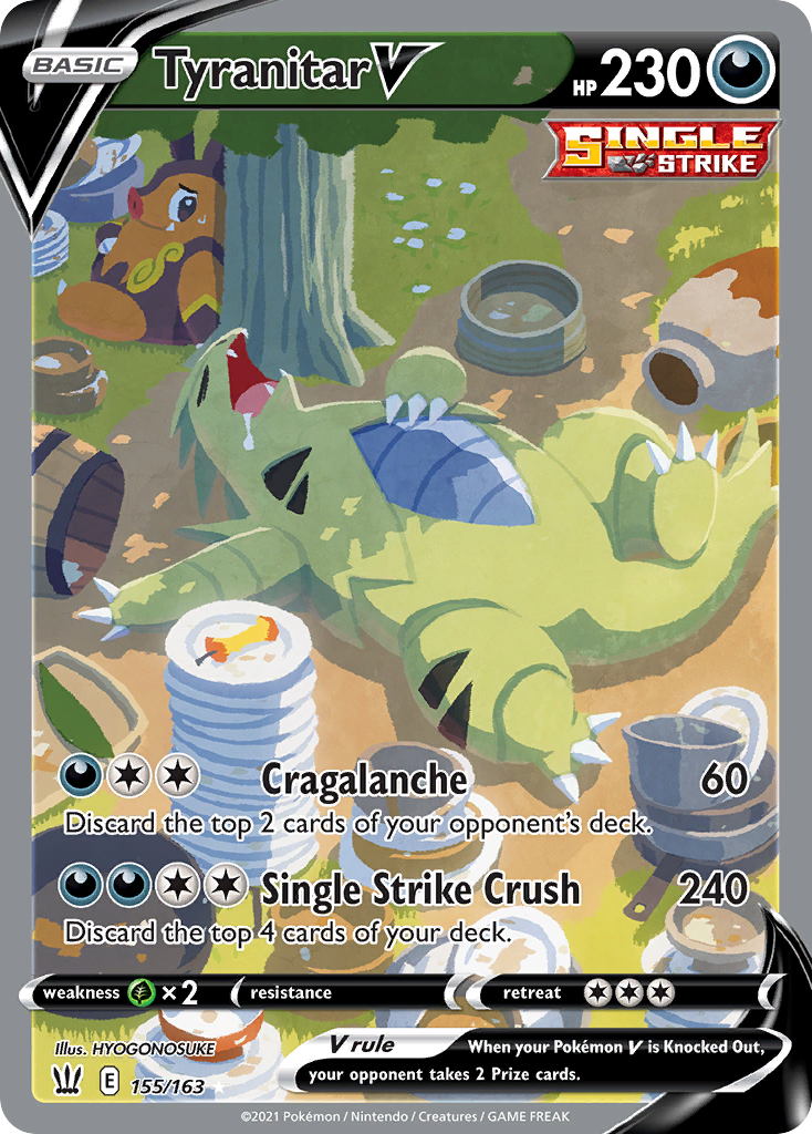Tyranitar V Full Art