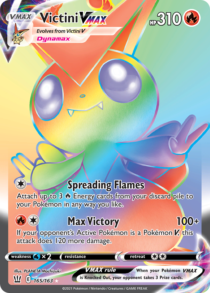 Battle Styles Victini VMAX #165/163