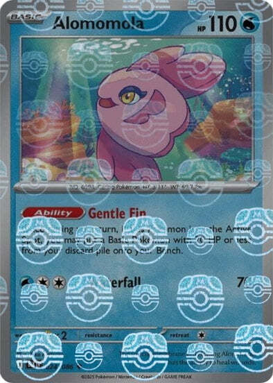 Black Bolt Alomomola #24/86 Masterball Holo