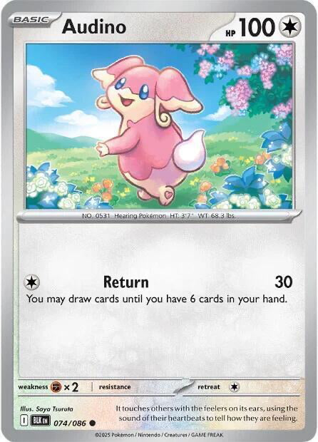 Black Bolt Audino #74/86