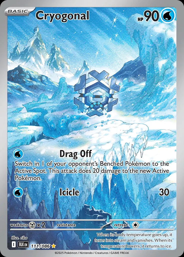 Black Bolt Cryogonal #111/86
