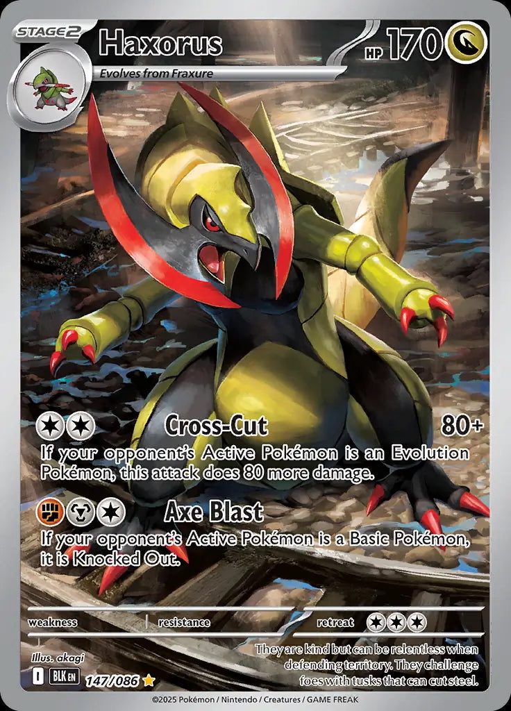 Black Bolt Haxorus 147/86