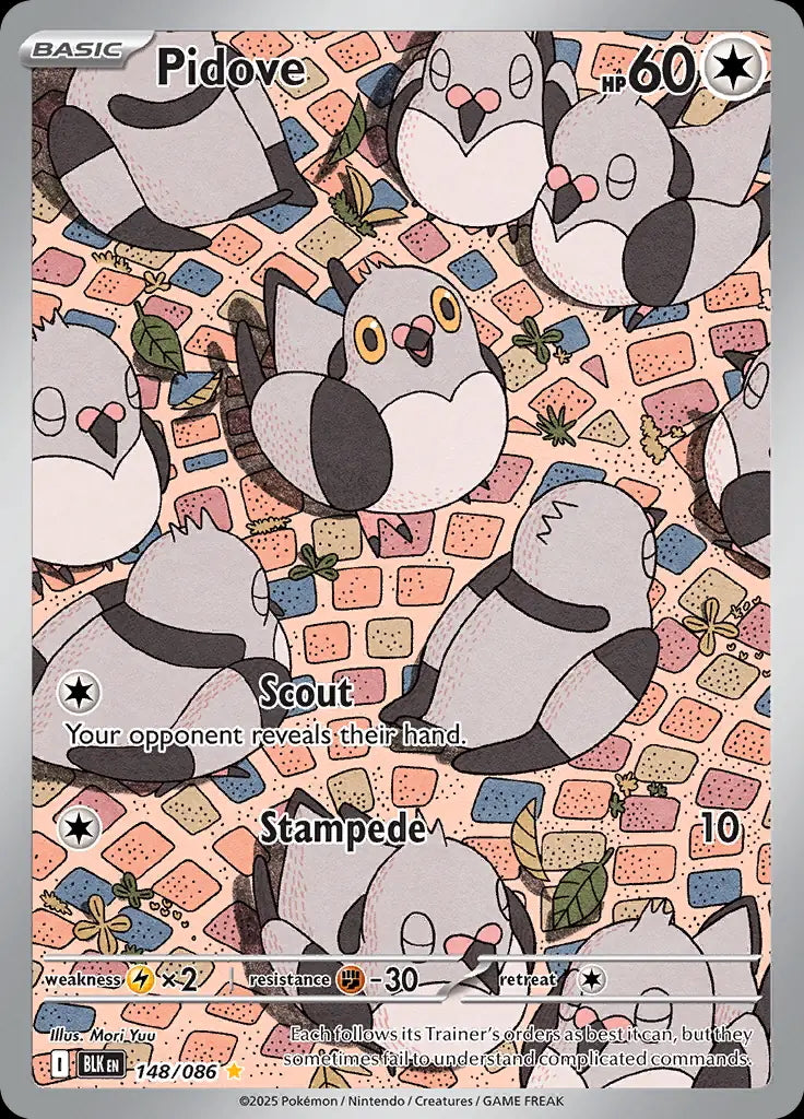 Black Bolt Pidove #148/86