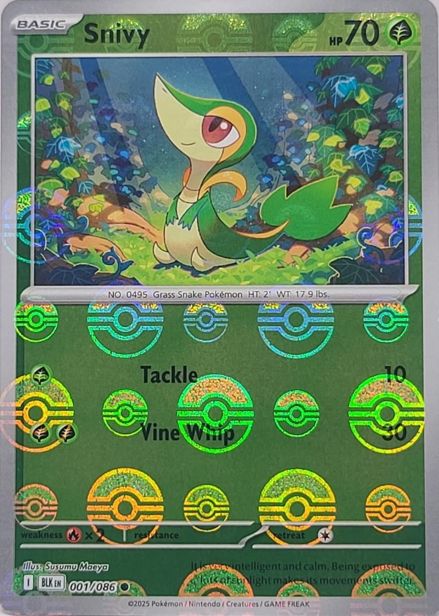 Snivy Poké Ball Holo