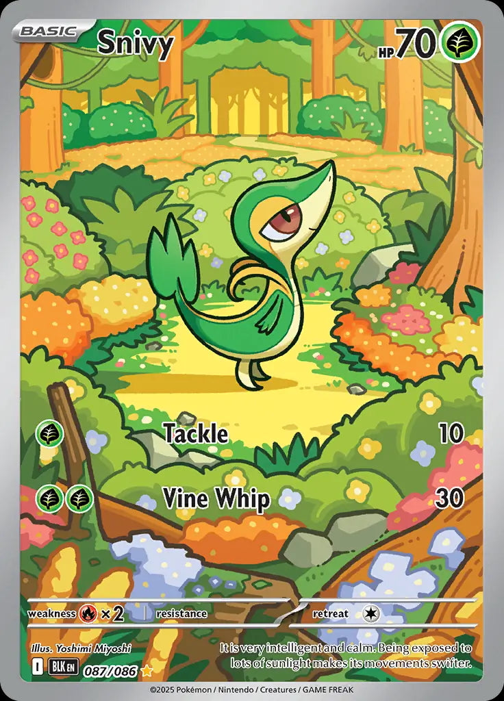 Black Bolt Snivy #87/86