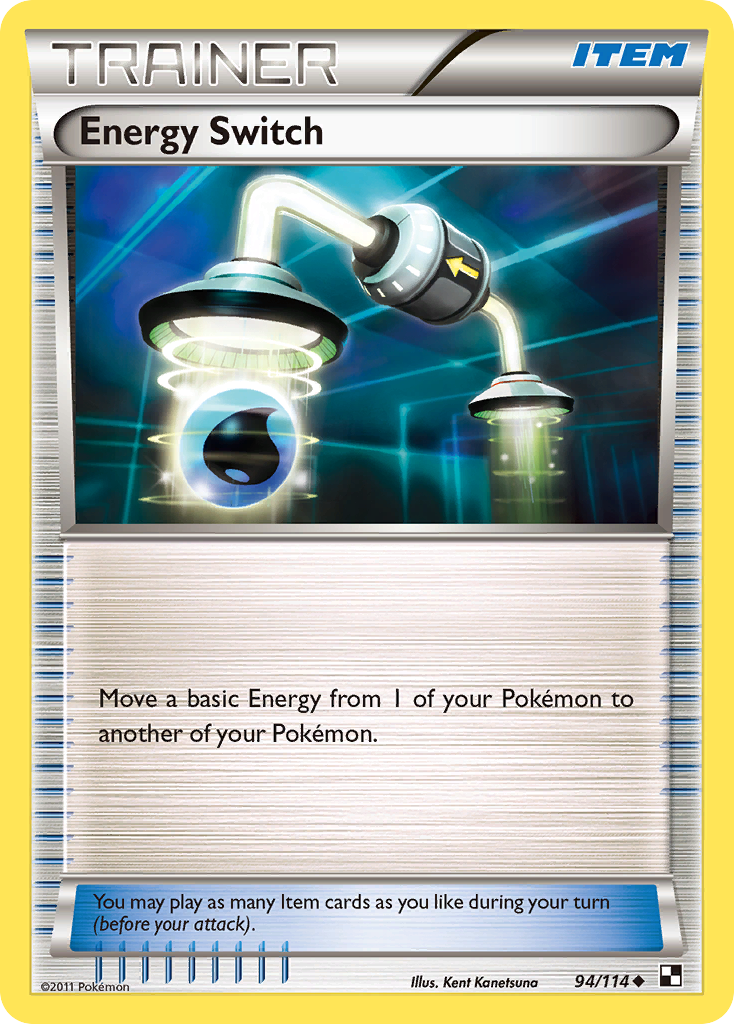 Black & White Energy Switch #94/114