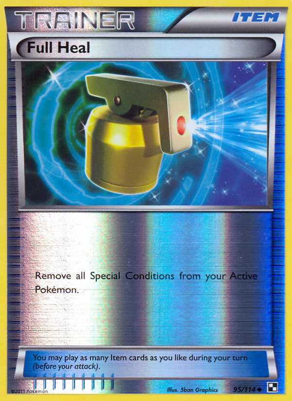 Black & White Full Heal #95/114 reverse holo