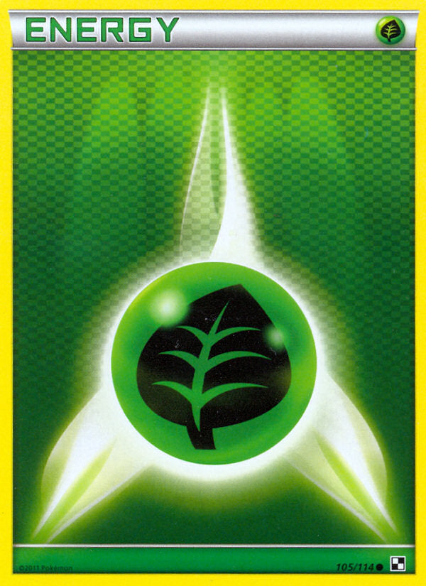 Black & White Grass Energy #105/114