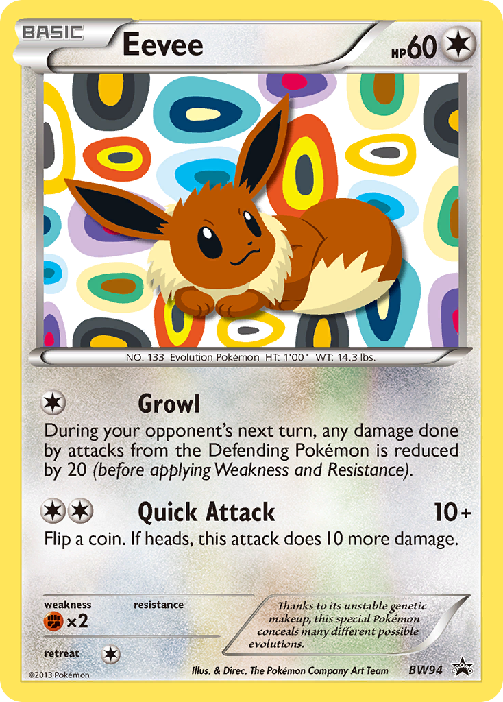 Black & White Promo Eevee #94