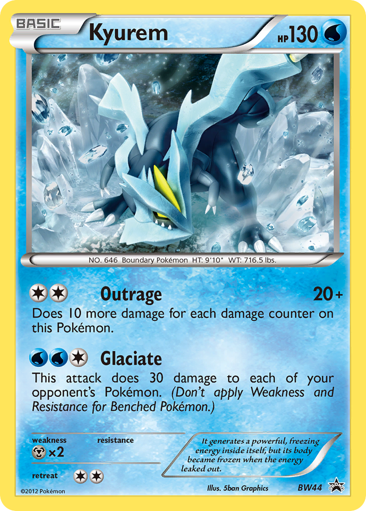 Black & White Promo Kyurem #44