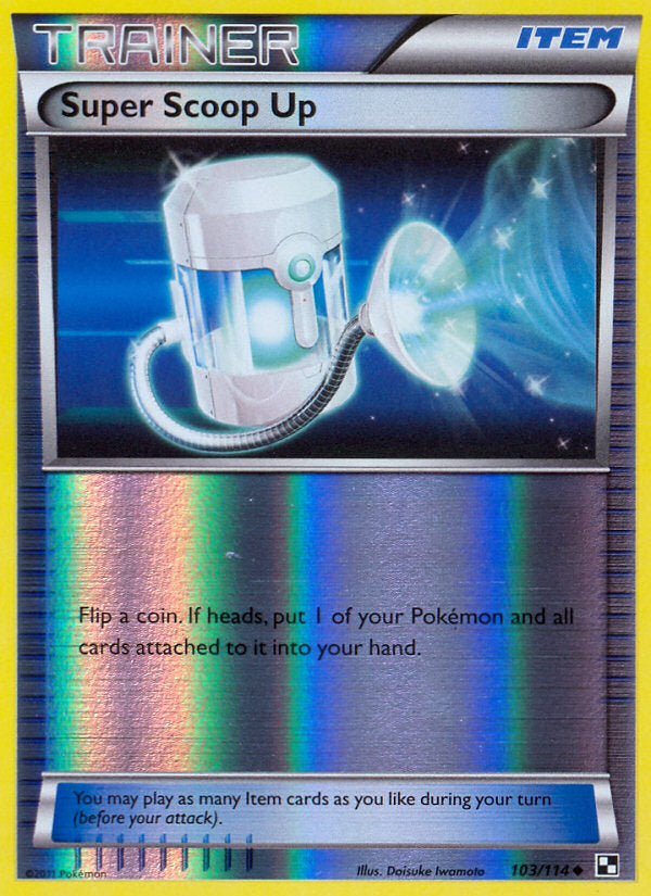 Black & White Super Scoop Up #103/114 reverse holo