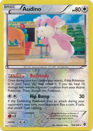 Boundaries Crossed Audino #126/149 reverse holo