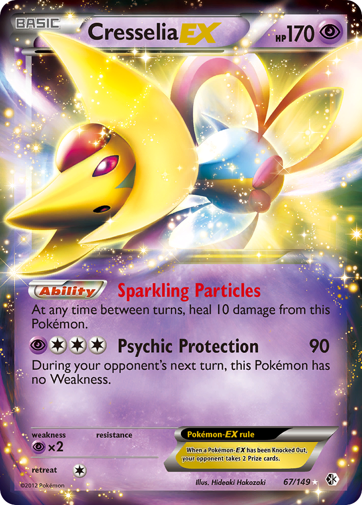 Boundaries Crossed Cresselia EX #67/149
