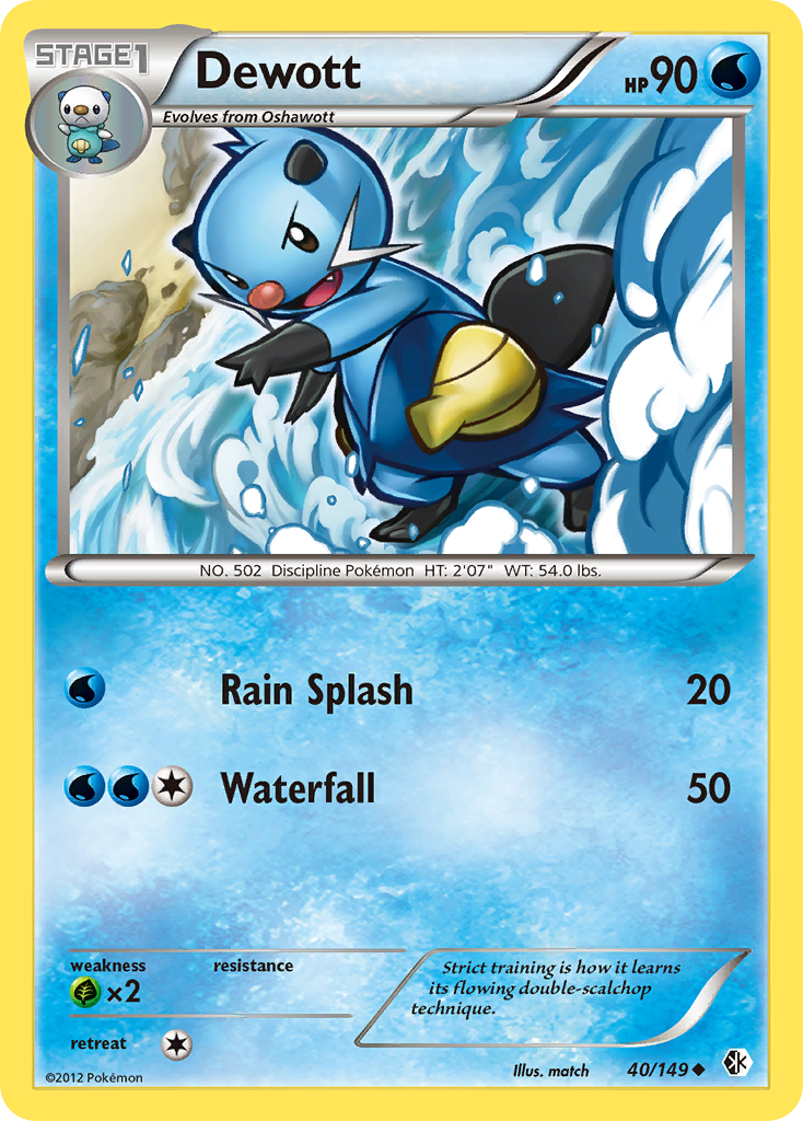 Boundaries Crossed Dewott #40/149