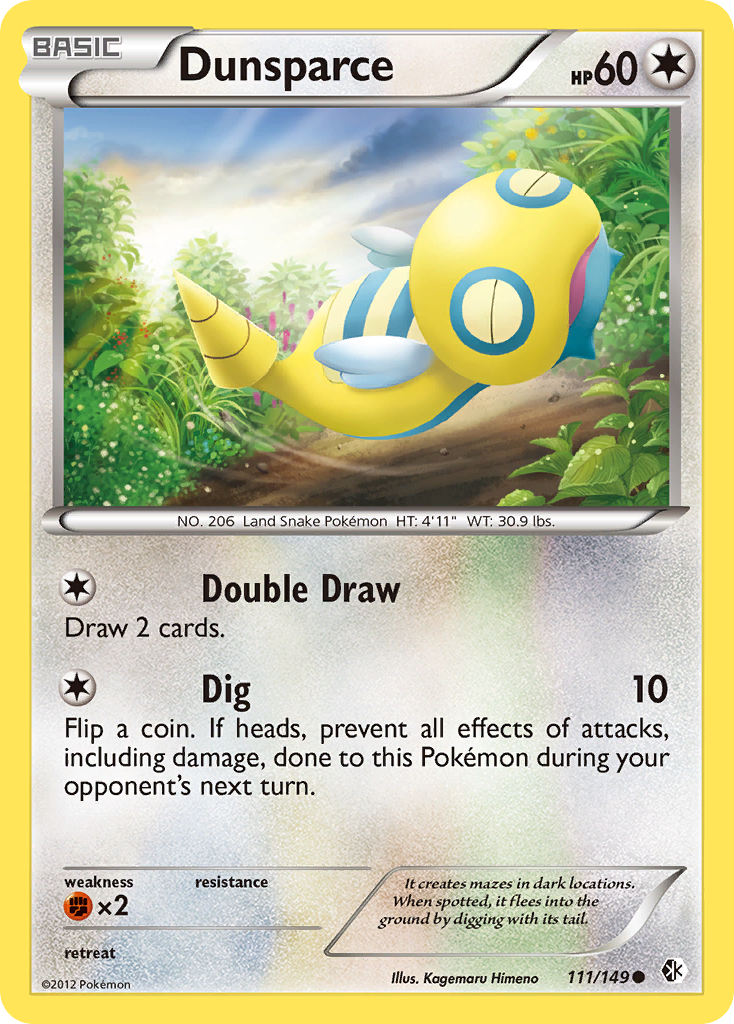 Boundaries Crossed Dunsparce #111/149