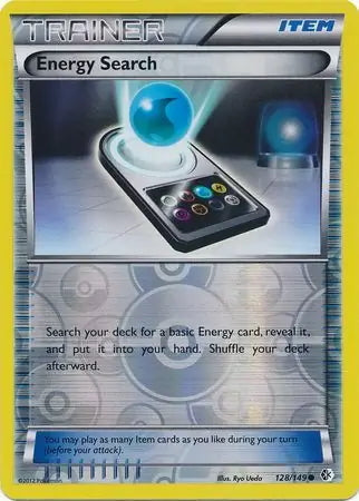 Boundaries Crossed Energy Search #128/149 reverse holo