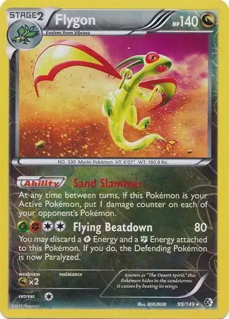 Boundaries Crossed Flygon #99/149 reverse holo